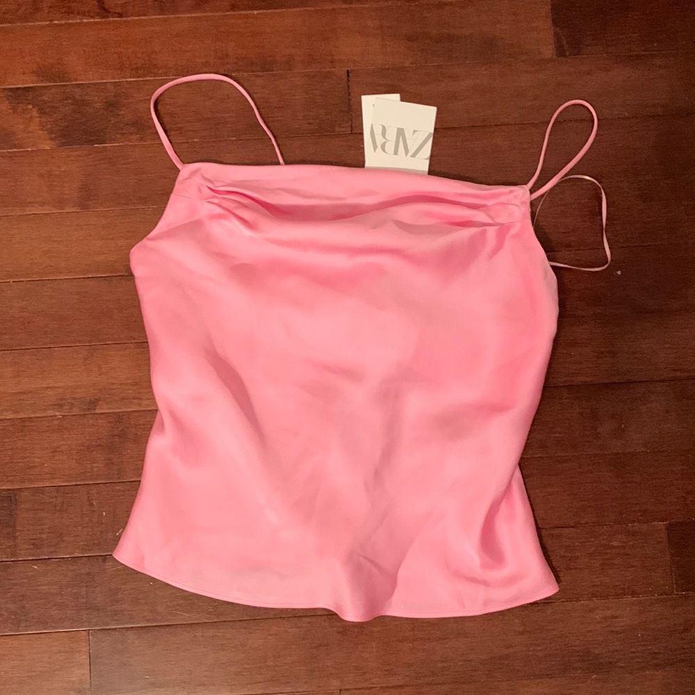 Zara Satin Top